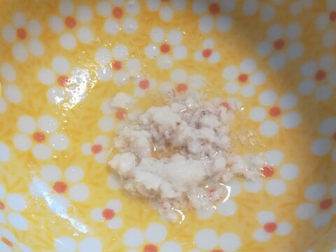 離乳食初期★鯛のペースト